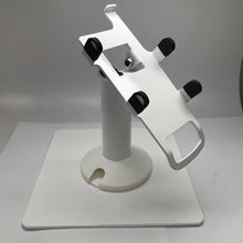 Load image into Gallery viewer, First Data FD-40 White Freestanding Swivel and Tilt Metal Stand - DCCSUPPLY.COM
