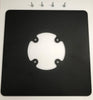 Ingenico ICT220 / ICT 250 Low Profile Swivel and Tilt Freestanding Metal Stand with Square Plate - DCCSUPPLY.COM