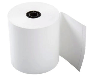 3-1/8" x 160' Sticky Thermal Heavy Paper, ID Core, 50 Rolls - DCCSUPPLY.COM