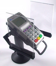 Load image into Gallery viewer, Swivel and Tilt Stand with Poster Holder PIN Shield - DCCSUPPLY.COM

