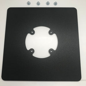 First Data RP10 PIN Pad Freestanding Swivel Metal Stand with Square Plate - DCCSUPPLY.COM