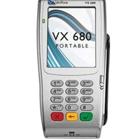 Verifone Vx680 WIFI with EMV and Contactless Wireless Terminal - DCCSUPPLY.COM